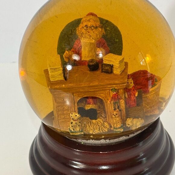 Christmas Snow Globe with Santa’s Workshop - Picture 3 of 14